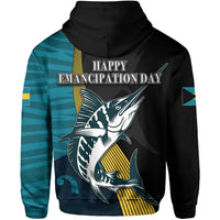 Bahamas Emancipation Day Zip Hoodie LT6 - Wonder Print Shop