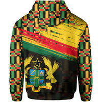 Ghana Hoodie Polygonal LT6 - Wonder Print Shop