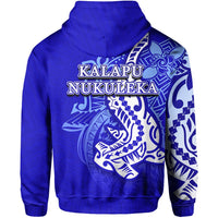 Custom KALAPU NUKULEKA Zip Hoodie Polynesian Hammerhead Shark LT6 - Wonder Print Shop