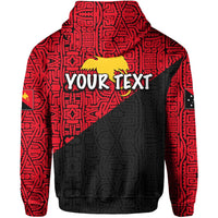 Custom Papua New Guinea Zip Hoodie Patterns With Flag LT6 - Wonder Print Shop