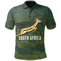 South Africa Springboks Polo Shirt Bokke Rugby - Wonder Print Shop