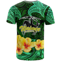 Hawaii Polynesian T Shirt Waimea Elementary School with Polynesian Patterns and Hibicus Flower LT10 - Wonder Print Shop