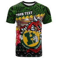 Custom Hawaii T Shirt Hana High and intermediate School Dragon Polynesian Pattern LT10 - Wonder Print Shop