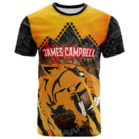 Hawaii Polynesian T Shirt James Campbell High School Polynesian Pattern LT10 - Wonder Print Shop