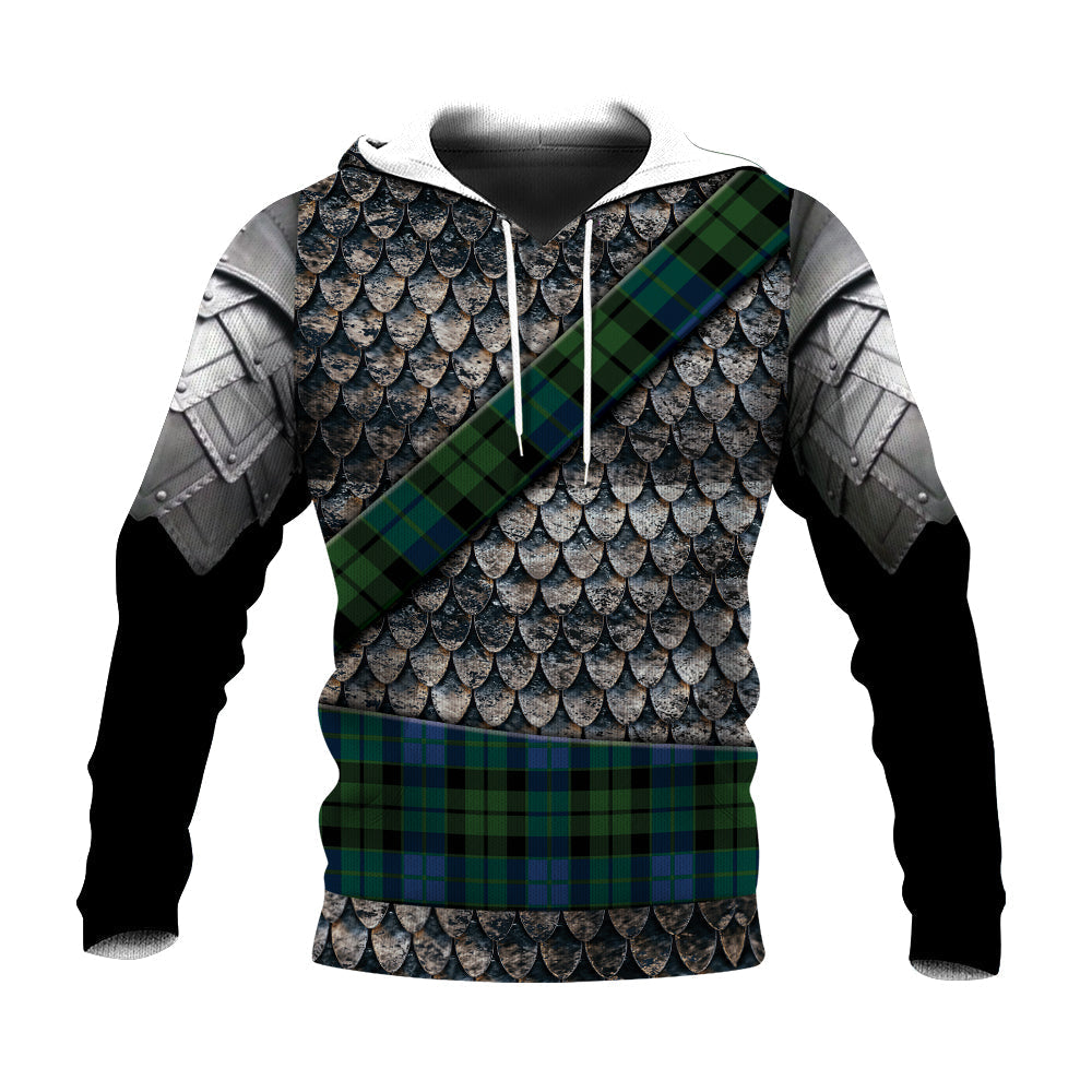 scottish-mackie-clan-tartan-warrior-hoodie