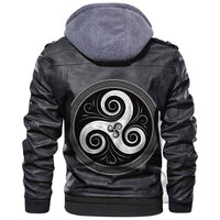Viking Mainly Associated With Life Cycle Leather Jacket RLT12 - Wonder Print Shop