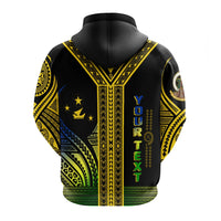 Custom Malampa Province Vanuatu Hoodie Unique Black & Gold - Wonder Print Shop