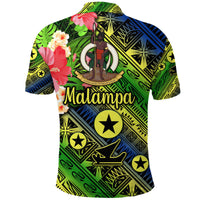 Malampa Vanuatu Polo Shirt Independence Be Proud LT8 - Wonder Print Shop