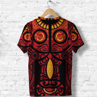 Marquesas Islands T Shirt Marquesan Tattoo Original Style Red LT8 - Wonder Print Shop