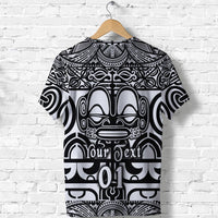 Custom Marquesas Islands T Shirt Marquesan Tattoo Simple Style Black LT8 - Wonder Print Shop