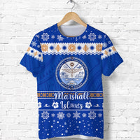 Marshall Islands Christmas T Shirt Simple Style LT8 - Wonder Print Shop