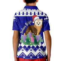 Adorable Croatia Marten With Advent Wreath Polo Shirt Christmas for Kid - Wonder Print Shop