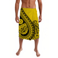 Polynesian Masi Kesa No2 Gold Style Lavalava - Wonder Print Shop