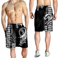 hawaii-polynesian-warrior-kakau-men-shorts-white