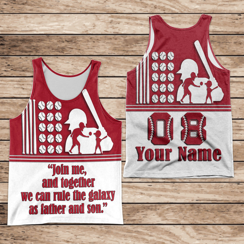 custom-personalised-fathers-day-america-dad-and-son-baseball-player-men-tank-top-red-no2