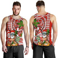 hawaii-mele-kalikimaka-santa-claus-beach-men-tank-top