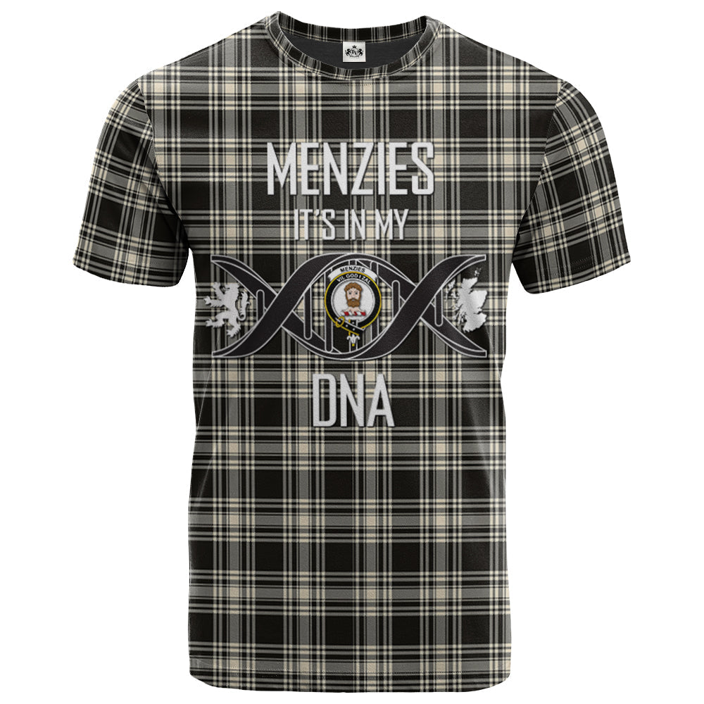 scottish-menzies-black-and-white-ancient-clan-dna-in-me-crest-tartan-t-shirt