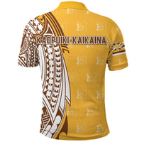 Kaopuiki Kaikaina Mililani High School Polo Shirt Tribal Kakau LT8 - Wonder Print Shop