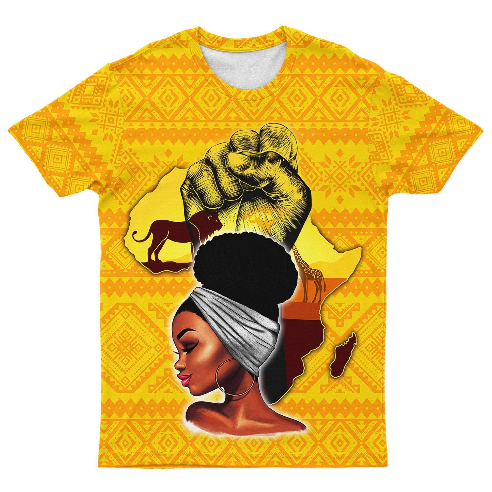 african-power-woman-african-t-shirt