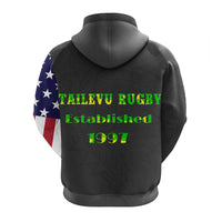 Tailevu Rugby Union Fiji Islands Hoodie Grey Version LT4 - Wonder Print Shop