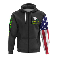 Tailevu Rugby Union Fiji Islands Zip Hoodie Grey Version LT4 - Wonder Print Shop