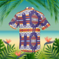 Purple Pattern Native American Hawaiian Shirt 3D LT10 - Wonder Print Shop