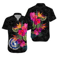 Northern Mariana Islands Hibiscus Polynesian Tribal Matching Hawaiian Shirt And Dress - LT12 - Wonder Print Shop