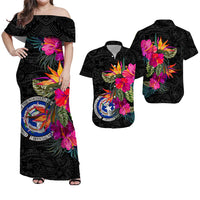 Northern Mariana Islands Hibiscus Polynesian Tribal Matching Hawaiian Shirt And Dress LT12 - Wonder Print Shop
