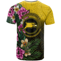 Custom Hawaii T Shirt Nanakuli High and intermediate School Hawaiian Tropical Flowers LT10 - Wonder Print Shop