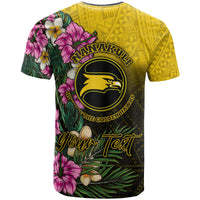 Custom Hawaii T Shirt Nanakuli High and intermediate School Hawaiian Tropical Flowers LT10 - Wonder Print Shop