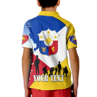 Custom Philippines Polo Shirt Celebrating Heroes Day - Wonder Print Shop