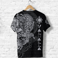 Viking Viking Warrior Valhalla T Shirt Style Vegvisir RLT12 - Wonder Print Shop