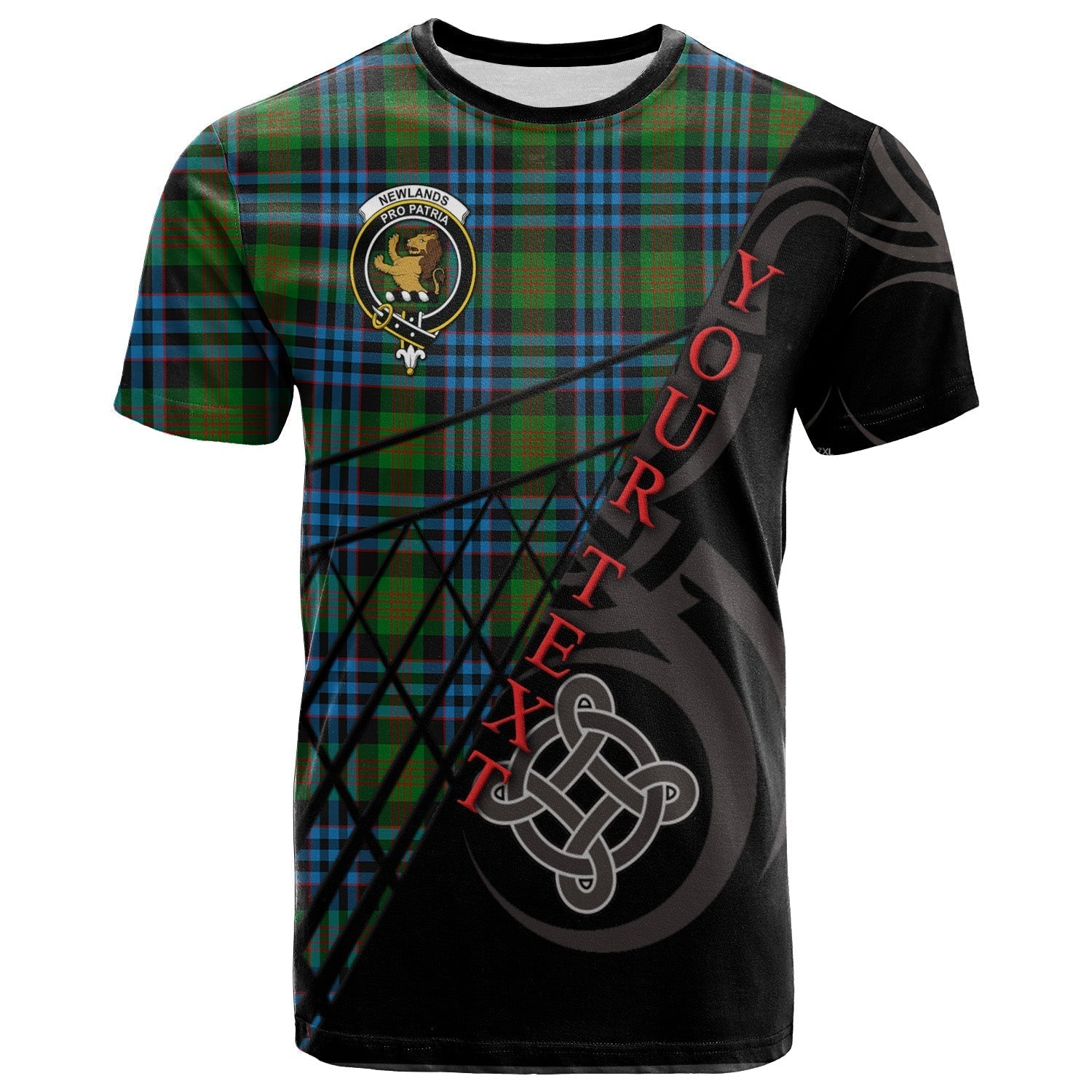 scottish-newlands-of-lauriston-clan-crest-tartan-pattern-celtic-t-shirt