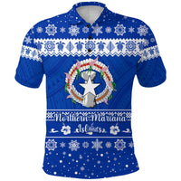 Northern Mariana Islands Polo Shirt Christmas Simple Style LT8 - Wonder Print Shop