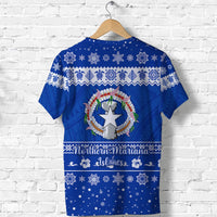 Northern Mariana Islands Christmas T Shirt Simple Style LT8 - Wonder Print Shop