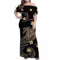 hawaii-women-off-shoulder-long-dress-hawaiian-turtle-plumeria-mixed-polynesian-nude-style