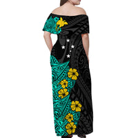 custom-personalised-papua-new-guinea-birds-of-paradise-women-off-shoulder-long-dress-turquoise