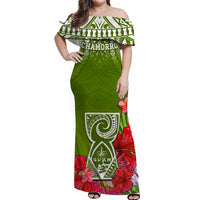 custom-personalised-guam-chamorro-off-shoulder-long-dress-guaman-latte-stone-tropical-flowers-green-version