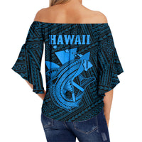 custom-personalised-hawaii-off-shoulder-waist-wrap-top-kakau-kanaka-maoli-combine-polynesian-shark-ver03