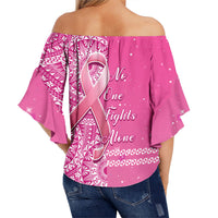 tonga-breast-cancer-off-shoulder-waist-wrap-top-tongan-ngatu-pattern-no-one-fights-alone