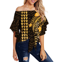 custom-personalised-hawaii-off-shoulder-waist-wrap-top-kakau-kanaka-maoli-combine-polynesian-shark-ver01