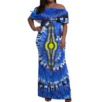 custom-personalised-africa-tie-dye-off-shoulder-long-dress-blue-fashion