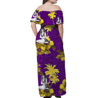 Polynesian Matching Hawaiian Shirt And Dress - Hawaii Summer Hula Girl No.6 LT6 - Wonder Print Shop