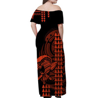 hawaii-polynesian-warrior-kakau-off-shoulder-long-dress-orange