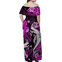 hawaii-summer-colorful-off-shoulder-long-dress-shark-purple