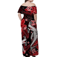 hawaii-summer-colorful-off-shoulder-long-dress-shark-red