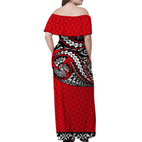 tonga-off-shoulder-long-dress-polynesian-tattoo