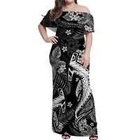 hawaii-summer-colorful-off-shoulder-long-dress-shark-gray