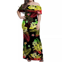 hawaii-summer-colorful-off-shoulder-long-dress-reggage