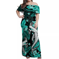 hawaii-summer-colorful-off-shoulder-long-dress-shark-turquesa